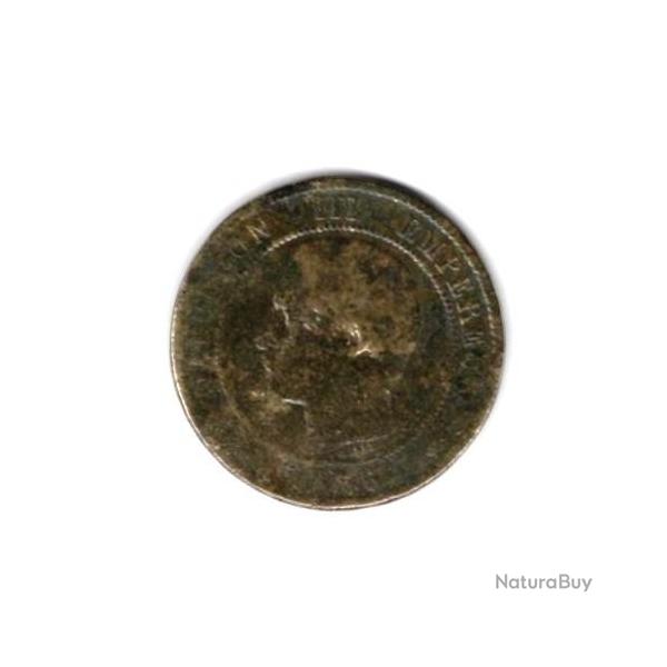 Pi�ce de Monnaie  France  10 centimes NAPOLEON III 1856 PARIS