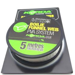 Recharge Pva boilie Funnel web Micromesh Korda