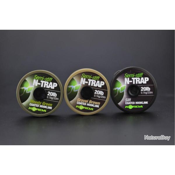 N-trap Semi stiff Gravel Brown Korda 20