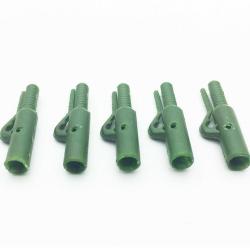 5 mega Euro safety clips Olive Green Dk Tackle