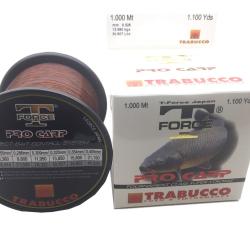 Nylon carpe t-force Pro carpe 1000m Trabucco 0.286mm / 9.80kg