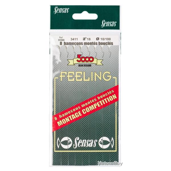 Hameons montes 3411 nickel Sensas 18 / D 0.08mm