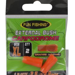 Tulipes externes xl Orange par 2 Fun fishing