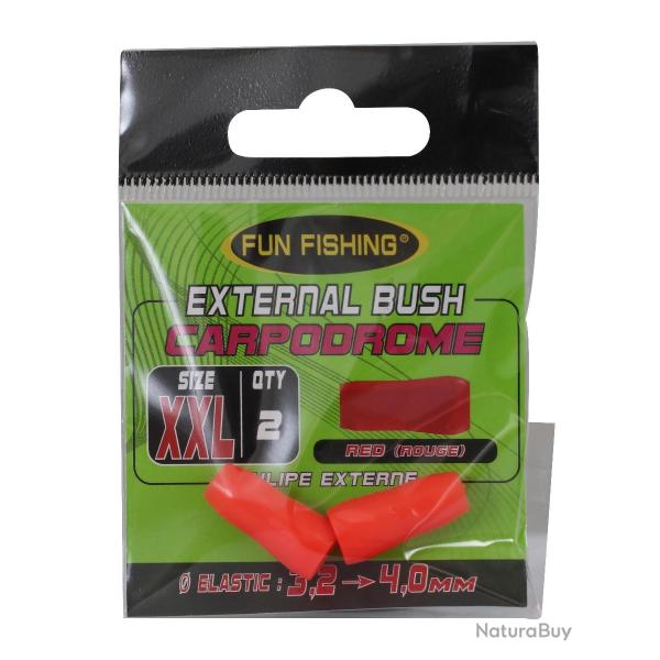 Tulipes externes xxl rouge par 2 Fun fishing