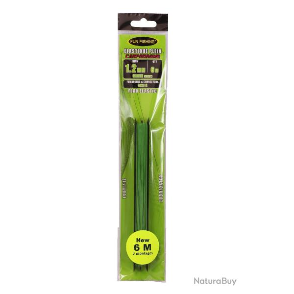 Elastique plein 6m vert Fun fishing 1,6