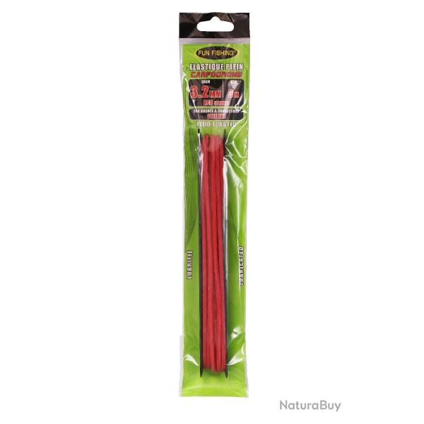 �lastique plein 3m rouge Fun fishing 3,60