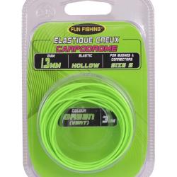 Elastique creux vert 3m Fun fishing 1