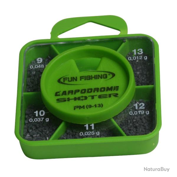 Shoter Box pm plombs n�9,10,11,12,13 Fun fishing