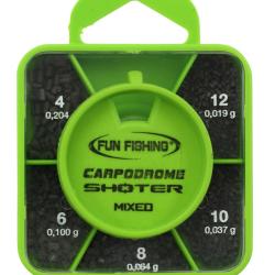 Shoter Box Mixed plombs n&deg;4,6,8,10,12 Fun fishing