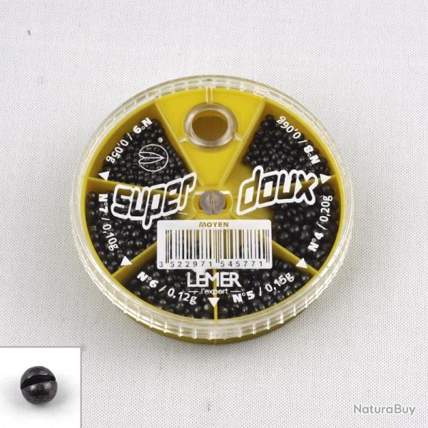 Boite 6 cases Super doux moyen (n�4 � 9) Lemer