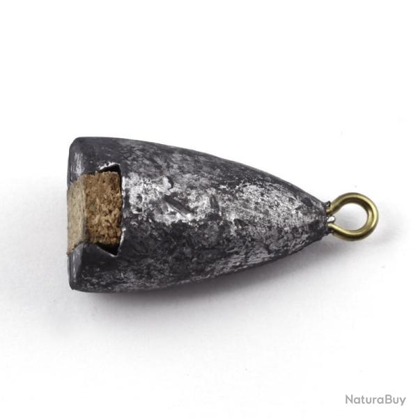 Plomb sonde rond avec li�ge Lemer 10