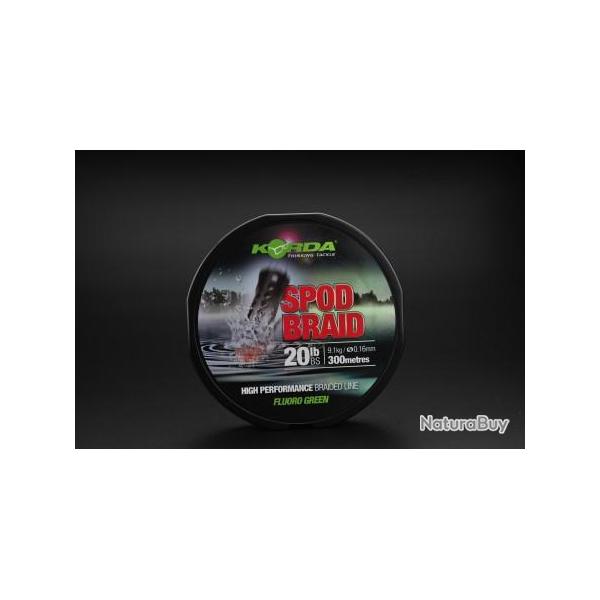 Tresse carpe Korda Spod Braid 0.16mm
