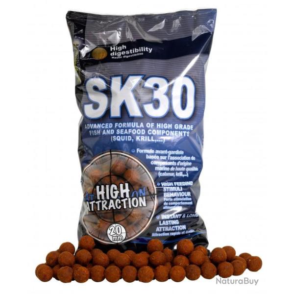 Bouillettes Starbaits sk30 Concept 20mm 2kg
