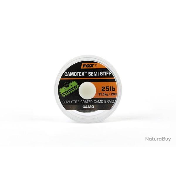 Tresse Camotex semi-stiff Camo Fox 20m 35