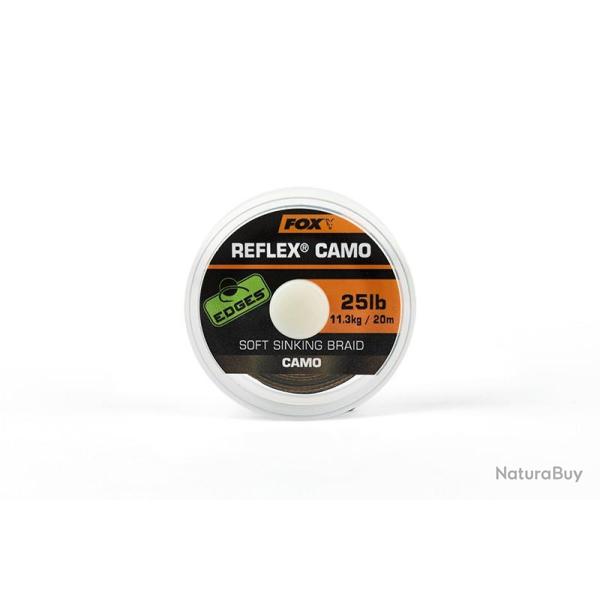 Tresse Edges Reflex Camo 20m Fox 35