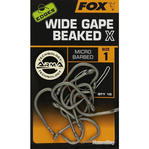 Hame�ons Fox Wide Gape Beaked x Micro barbed 4