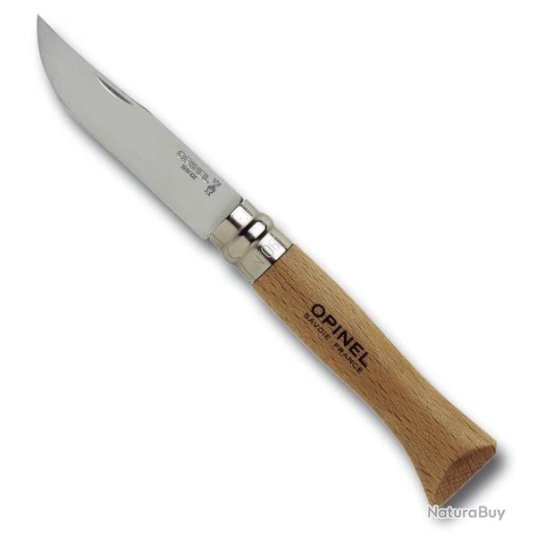 Couteau Opinel, Lame acier au carbone, Opinel n� 8 (manche 11 cm) [Opinel]