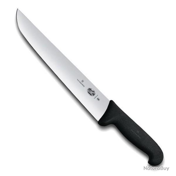 Couteau boucher "Fibrox", Long. lame 18 cm [Victorinox]