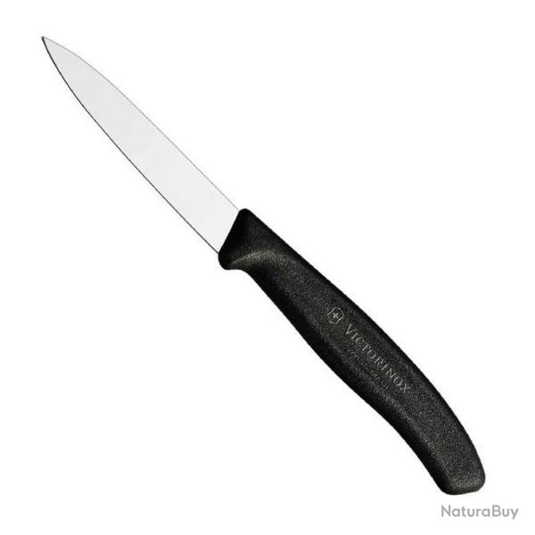 Couteau d'office "SwissClassic" 8 cm, Couleur noir [Victorinox]