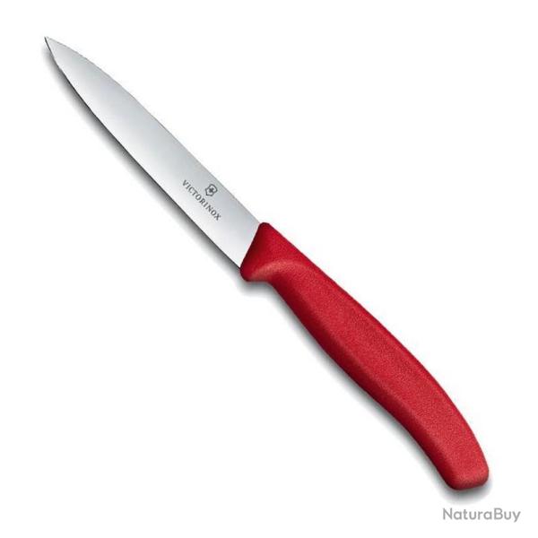 Couteau office "SwissClassic" 10 cm, Couleur rouge [Victorinox]
