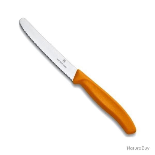 Couteau table/tomates 11 cm, Couleur orange [Victorinox]