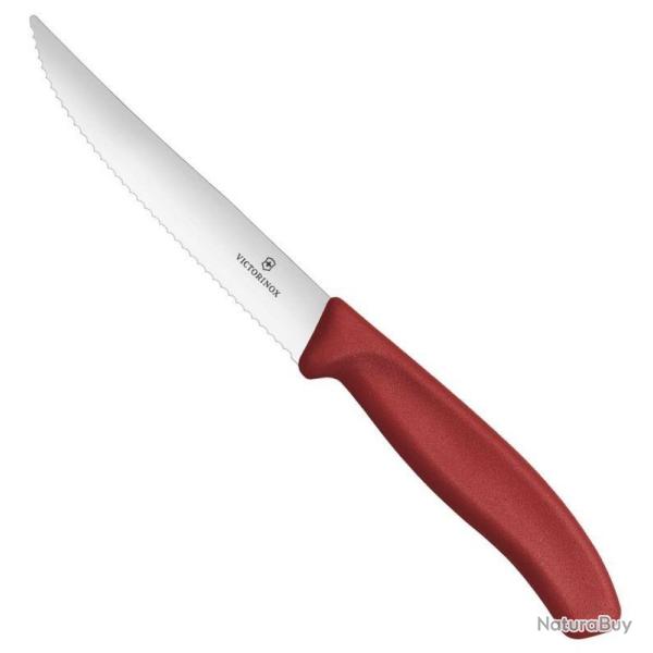 Couteau pizza/steak 12 cm, Couleur rouge [Victorinox]
