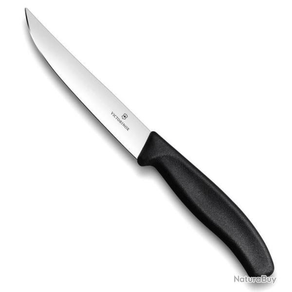 Couteau steak "Gourmet" 12 cm, Lame pleine [Victorinox]