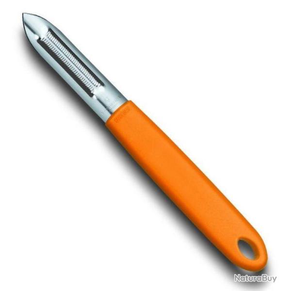 �plucheur inox deux fentes � dents, Couleur orange [Victorinox]