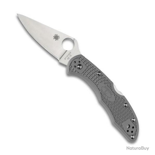 Couteau "Delica 4" VG-10 / nylon-fibre de verre, Couleur gris [Spyderco]