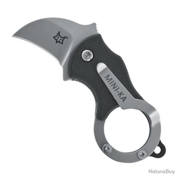 Couteau "Mini-Ka", Couleur noir [Fox Production]