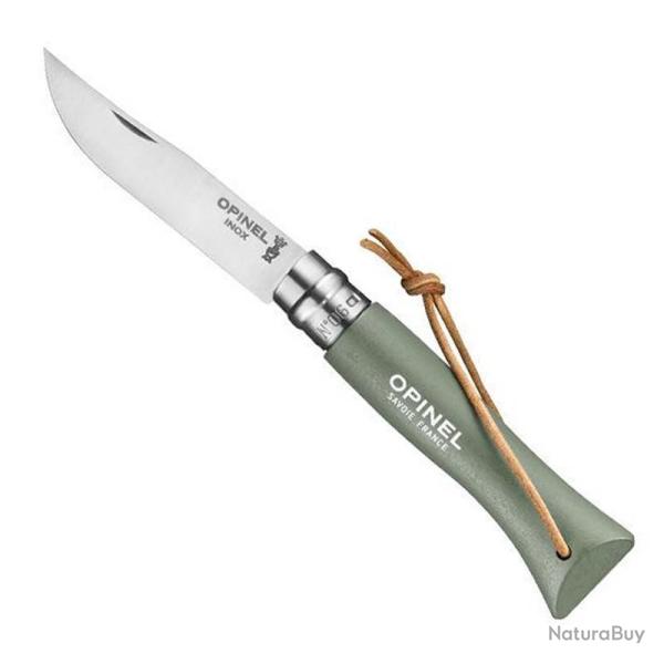 Couteau Opinel n� 6 "Colorama", Couleur vert [Opinel]