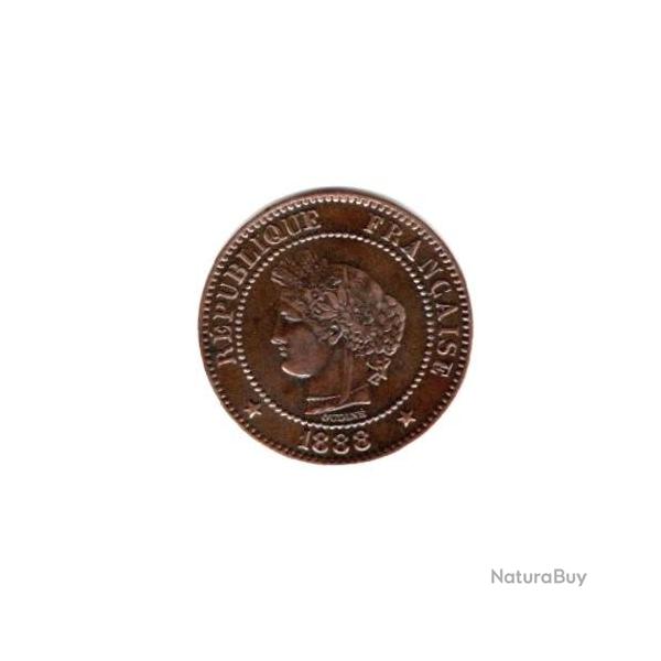 PIECE DE MONNAIE FRANCE 2 CENTIMES CERES 1888 PARIS