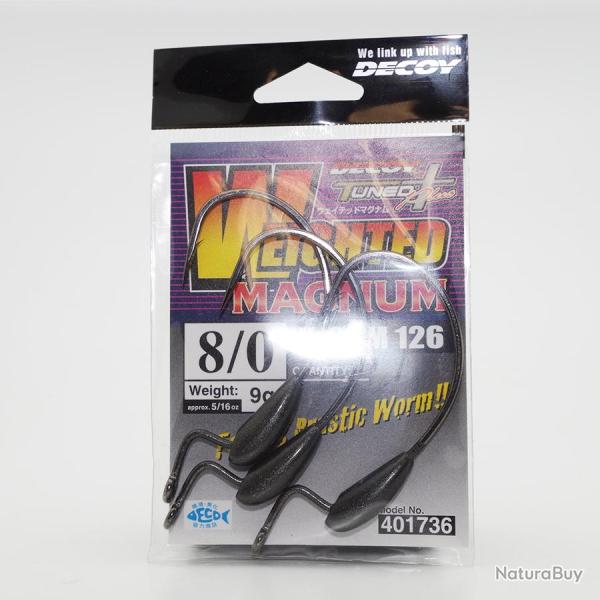 Hamecon Worm 126 Weighted Magnum Decoy T10/0 - 14gr