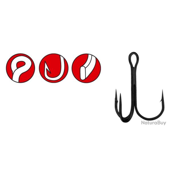 10 hame�on triple r.13ns Black Gamakatsu T4