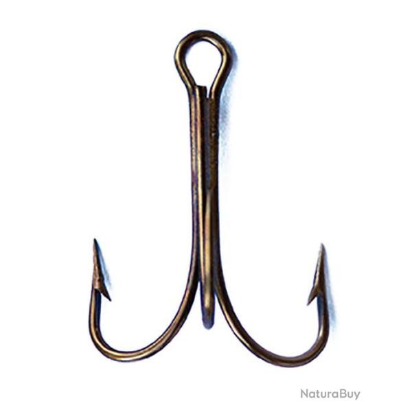 10 hame�ons triples 3551 bronze Mustad T4