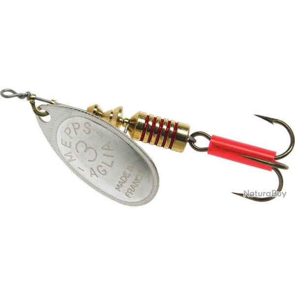 Cuiller Aglia argent mepps 2