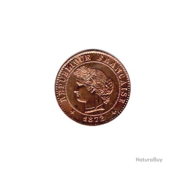 PIECE DE MONNAIE FRANCE 1 CENTIME CERES 1872 PARIS