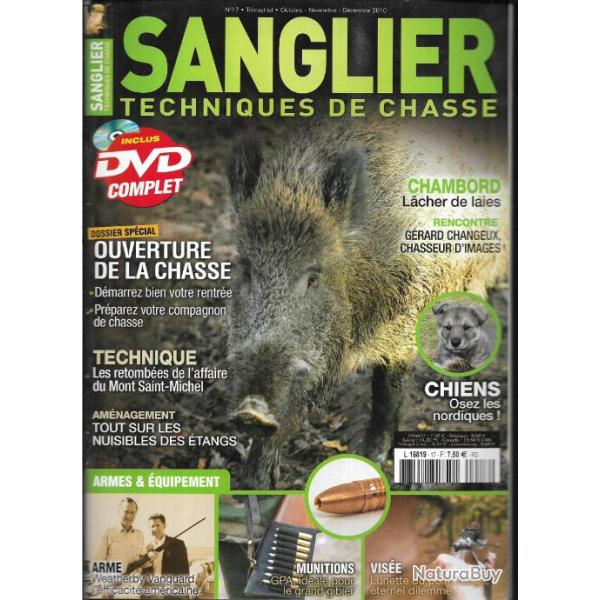 sanglier techniques de chasse n�17 armes et �quipements , arc, 2010