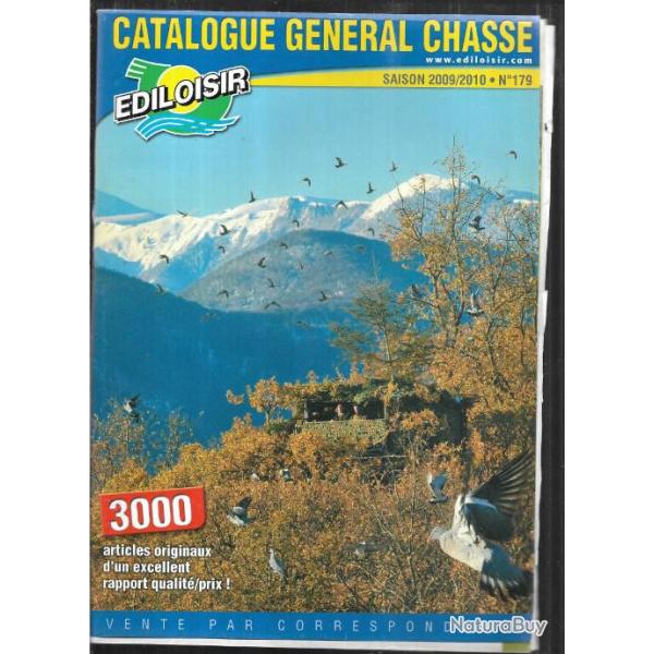 lot de 4 catalogues et divers chasse nature , ducatillon 2009-2010, gamvert , �diloisir 2012-2013 ,2