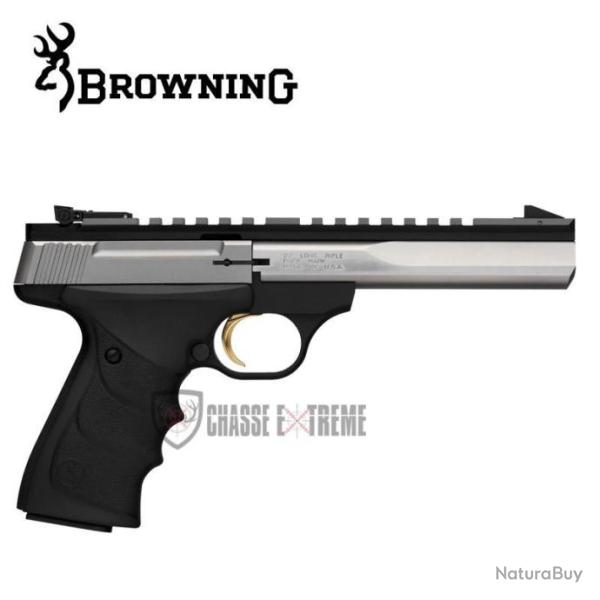 Pistolet BROWNING Buck Mark Contour Stainless Urx cal 22lr