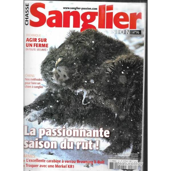 sanglier passion et grands gibiers 76 saison du rut, merkel kr1, carabine � verrou browning x-bolt