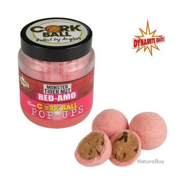 Promo: Bouillette Pop Up Dynamite Baits Monster Tiger Nut Cork Ball Fluro 15mm