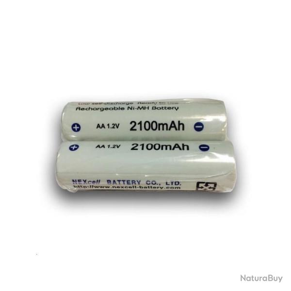 PILES RECHARGEABLES NI-MH 2100 mAh 3M Peltor