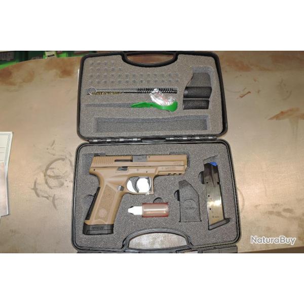 Pistolet LUGER MC9 FDE en 9x19mm occasion en tr�s bon �tat