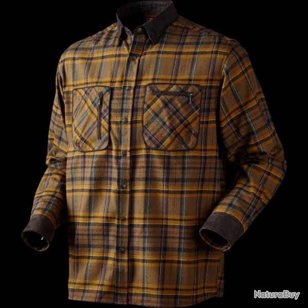 CHEMISE HARKILA PAJALA TOBACCO CHECK NEUVE