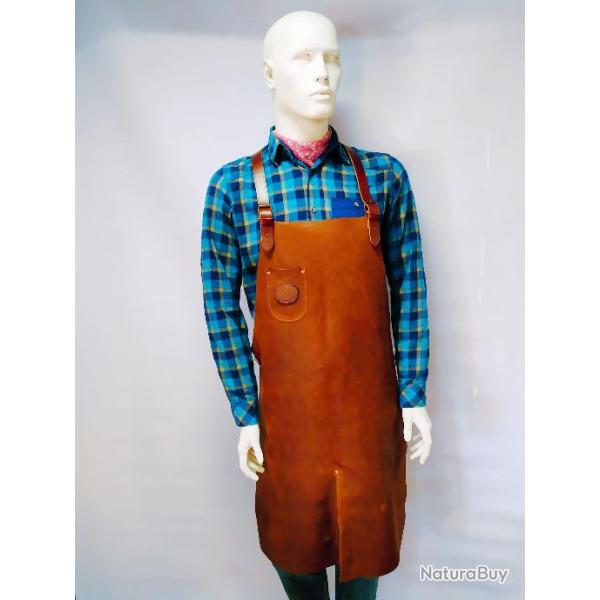 VALENTIN GANCH TABLIER CUIR GRAS