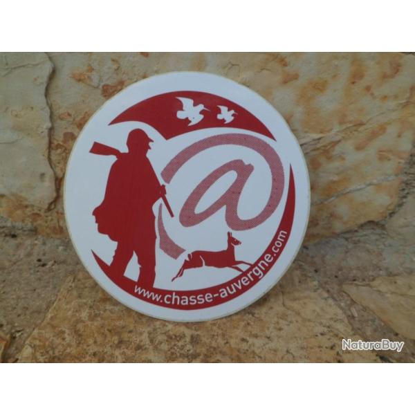 Magnifique autocollant Chasse d'Auvergne