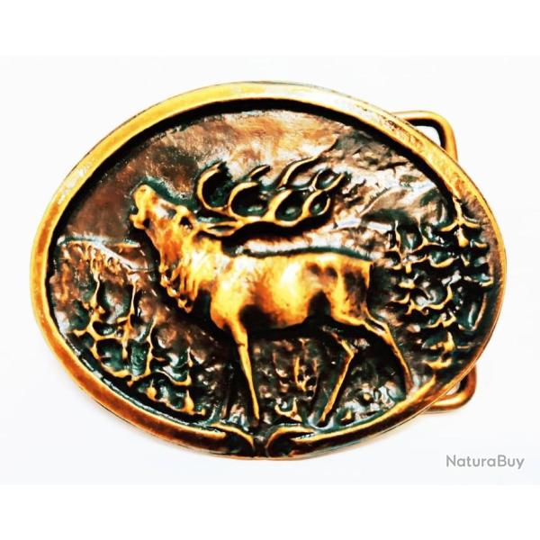 BOUCLE CEINTURE CERF