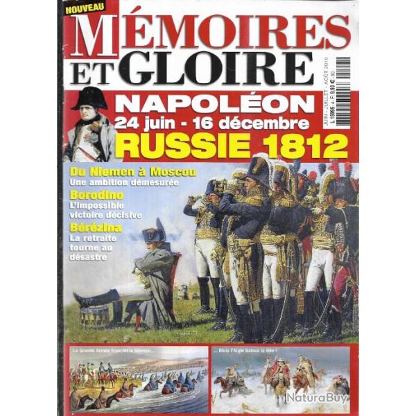 m�moires et gloires napol�on 24 juin-16 d�cembre russie 1812 , borodino, b�r�zina