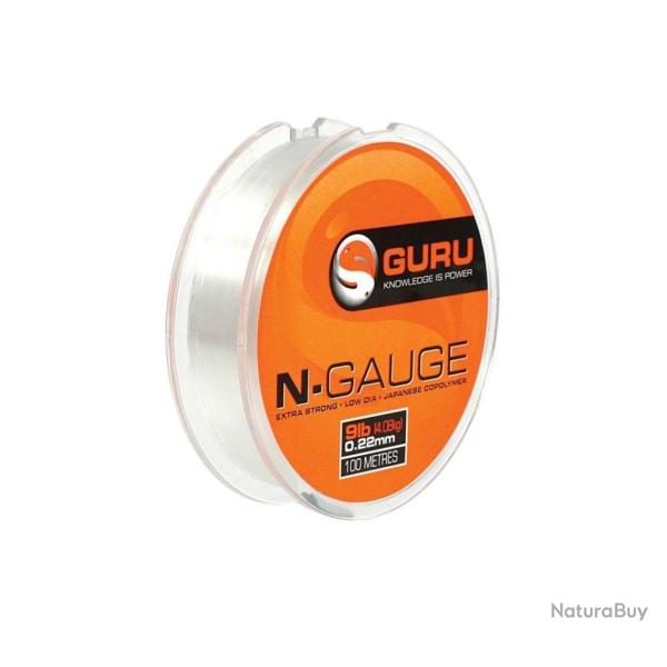 Nylon N-gauge 100m Guru 0.17mm / 6lbs